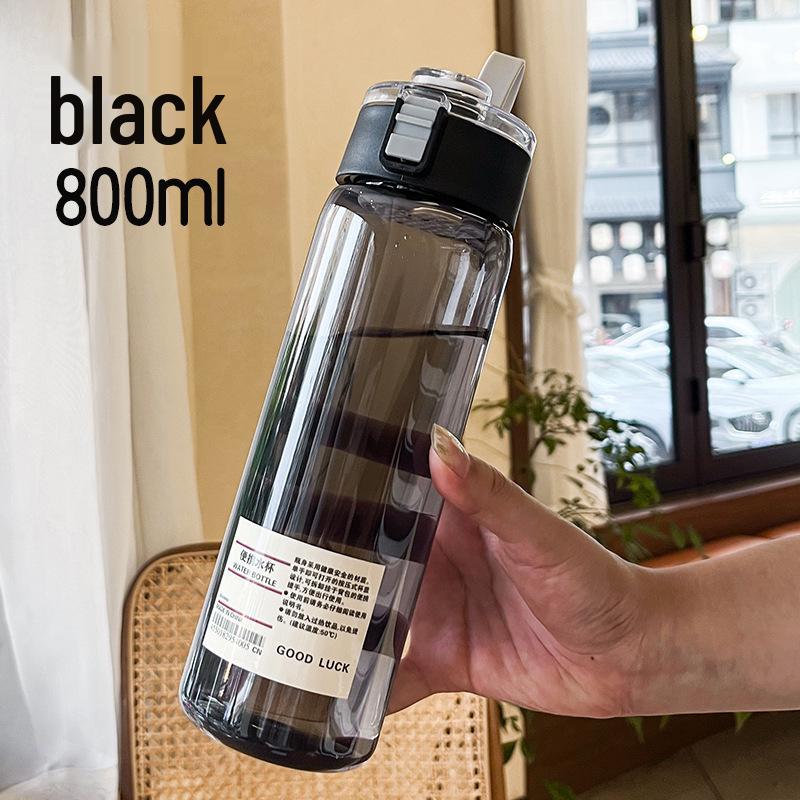 Large Capacity High-Temperature Resistant Portable Plastic Sports Water Bottle for Students and Fitness, Ideal for Outdoors