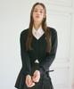 Etre Au Sommet Ribbon Hacci Cardigan (Black)
