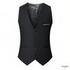 Men's Slim Fit British & Korean Style Suit Vest for Spring/Autumn