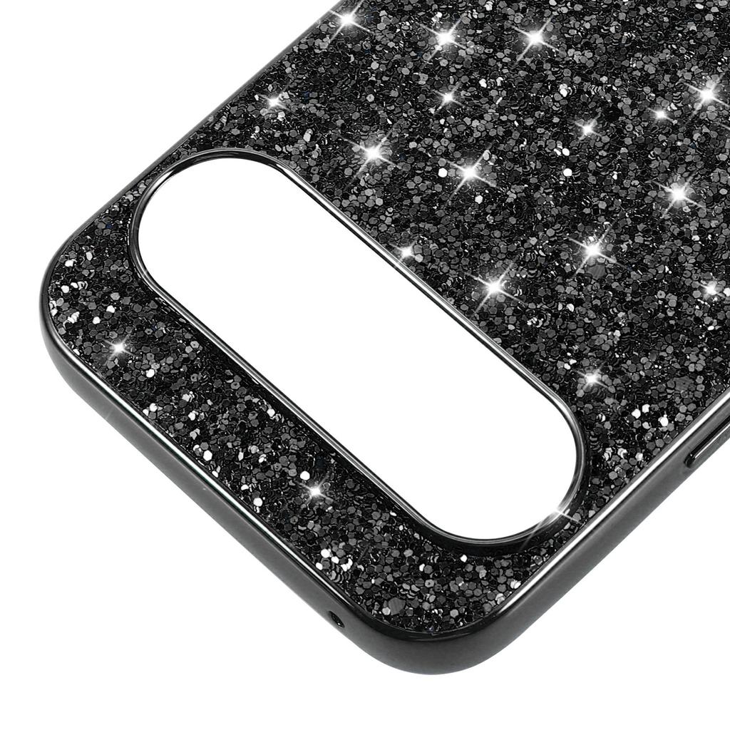 For Google Pixel 10 Pro XL Case TPU+PC Sparkling Glitter Phone Back Cover