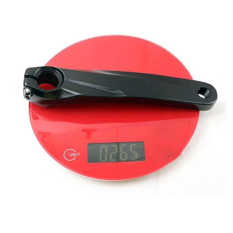 Bicycle Wheel Crank, Folding, Axle with Gear, Aluminum Alloy, Left Crank, 220mm, BMX Replacement Parts Crank Set