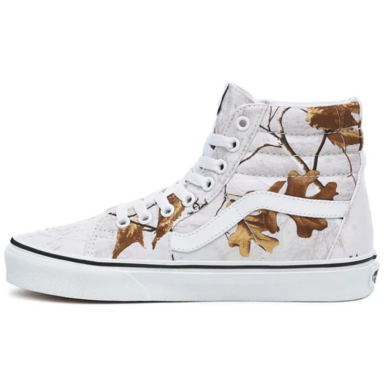 Vans Realtree Xtra X  Sk8 Snow Camouflage High-Top Skate Shoes Unisex Skate Shoes White VN0A4BV6TSA