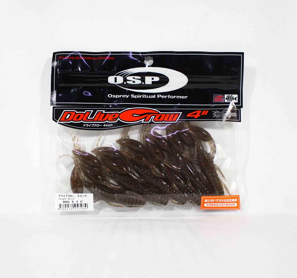 OSP Weicher Köder Dolive Craw 4 Zoll W-009 (7989)