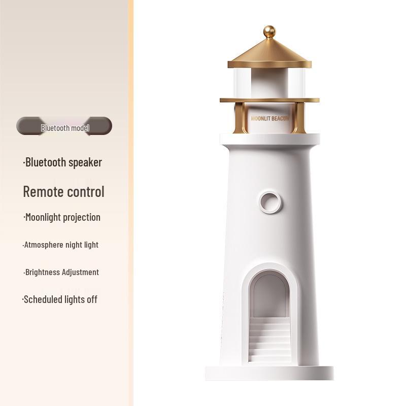 Moonlight Atmosphere Projector: Bluetooth Body-Sensing Night Lamp with Remote Control