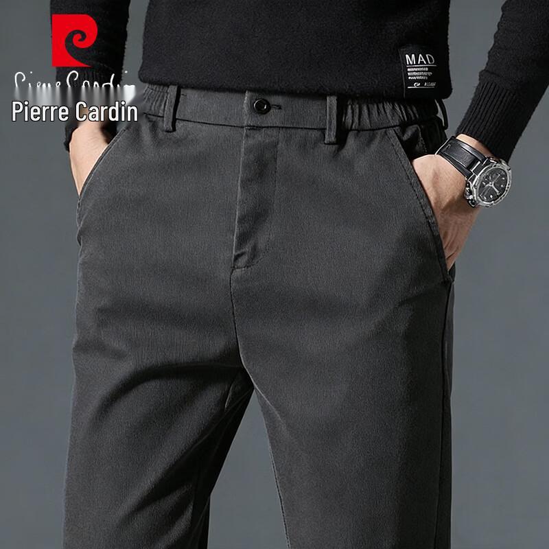 Pierre Cardin Men s Straight Leg Casual Business Stretch Pants 34