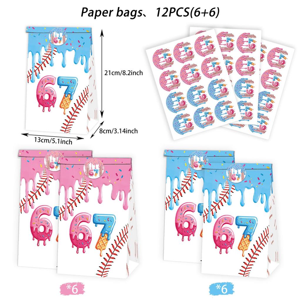 Graffiti Theme Party Handbag: Kids' Birthday Gift & Candy Bag