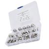 170Pcs Acorn Nuts Dome Head 304 Stainless Steel Caps Nut Assortment Kit for Industry