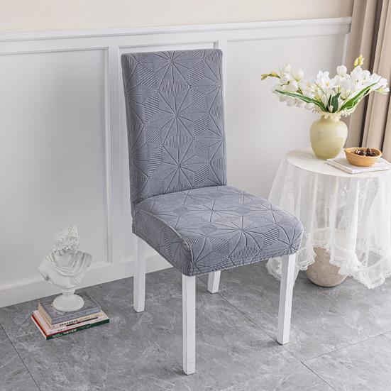 Aksamitny Pokrowiec na Krzesło do Jadalni Rozciągliwy Pokrowiec na Krzesło Parson Zdejmowany Zmywalny Ochraniacz na Siedzisko na Wesele Imprezę Domowy Restauracja Hotel Bankiet