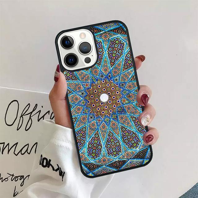 Mandala Sun Flower Retro Floral Phone Case Cover For iPhone 17 Air 15 16 14 13 12 Pro Max 11 Pro Max Plus Coque
