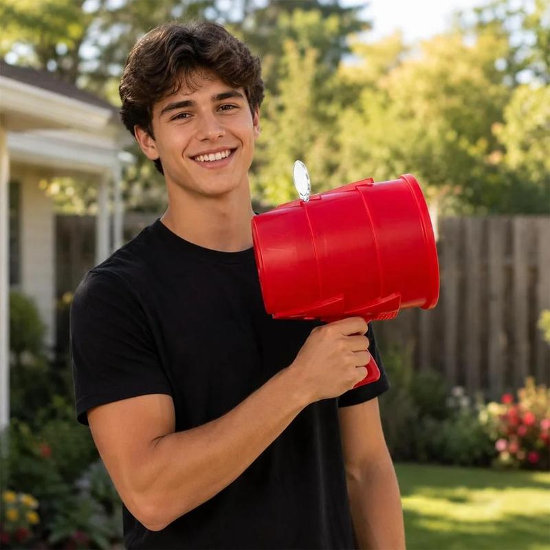 2026 Air Cannon Handheld Bullseye Technology Handheld Bullseye Air Blaster for Adults Creative Release Christmas Birthday Gift