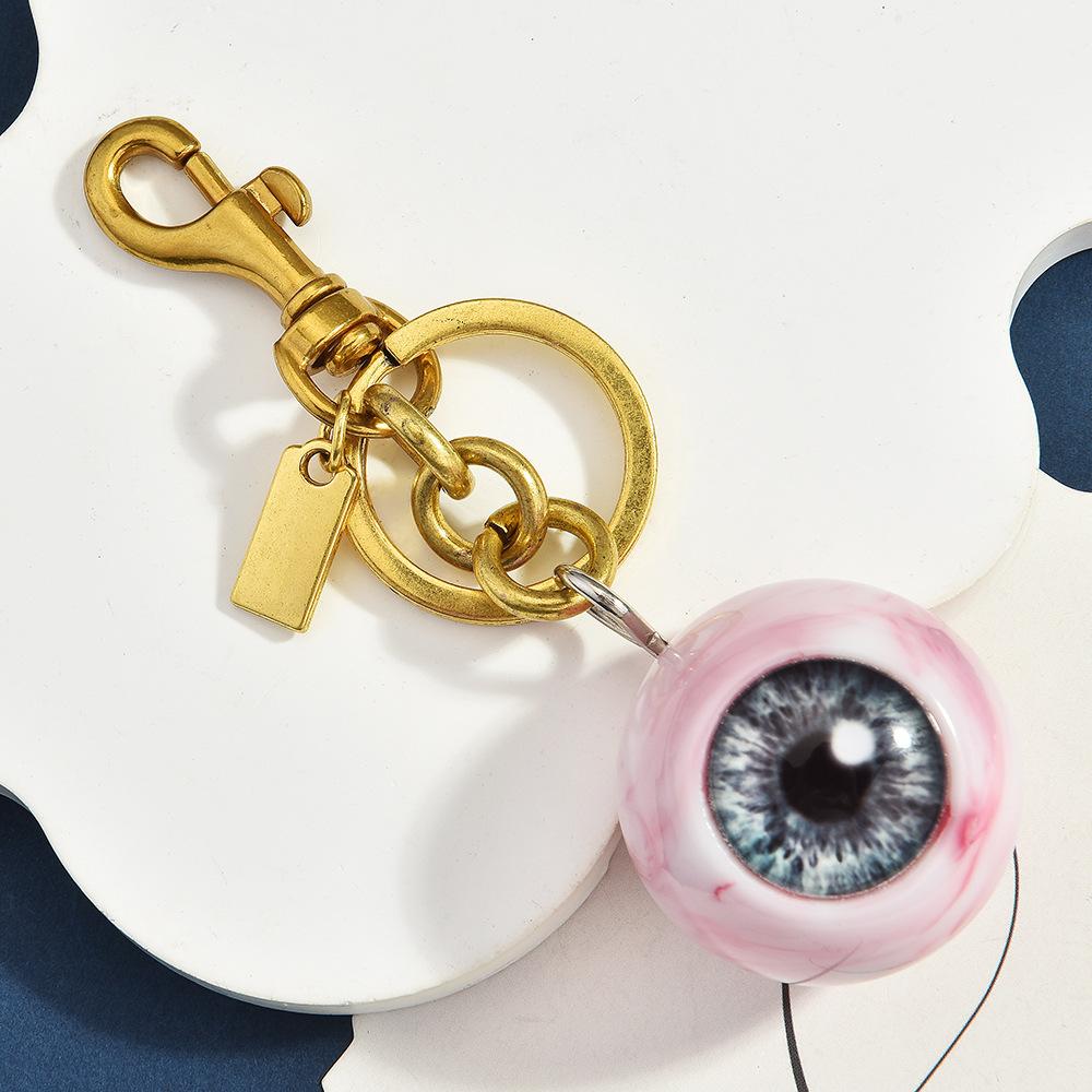 Snail Bag Pendant Fashionable Personalized Eye Ball Keychain 3 Color Eye Ball Pendant Women