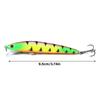 5/10pcs Minnow Fishing Lure Plastic Artificial Baits Topwaters Artificial Wobbler Crankbait Hard Baits Fishing Accessory