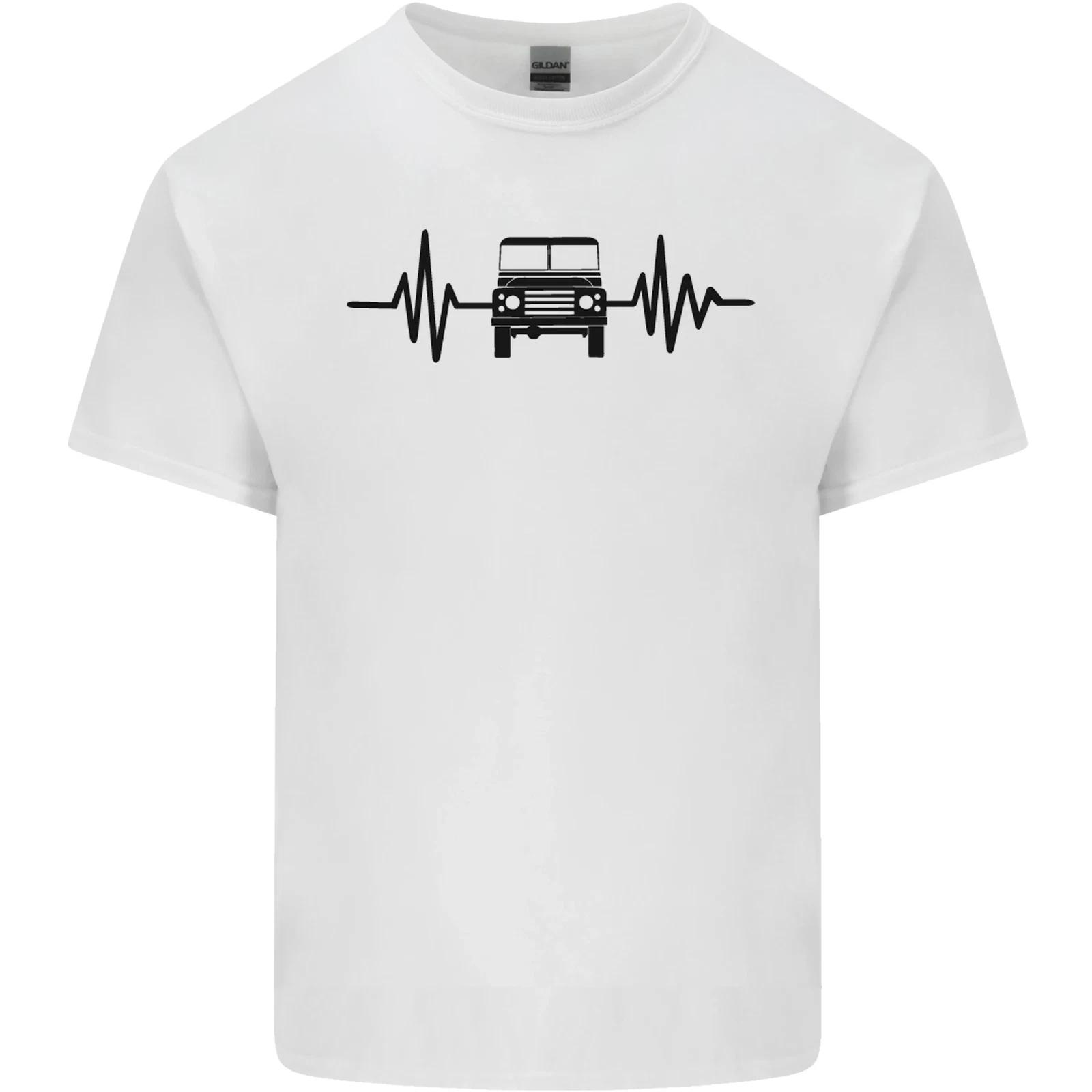 4X4 Heart Beat Pulse Off Road Roading Kids T-Shirt Childrens M