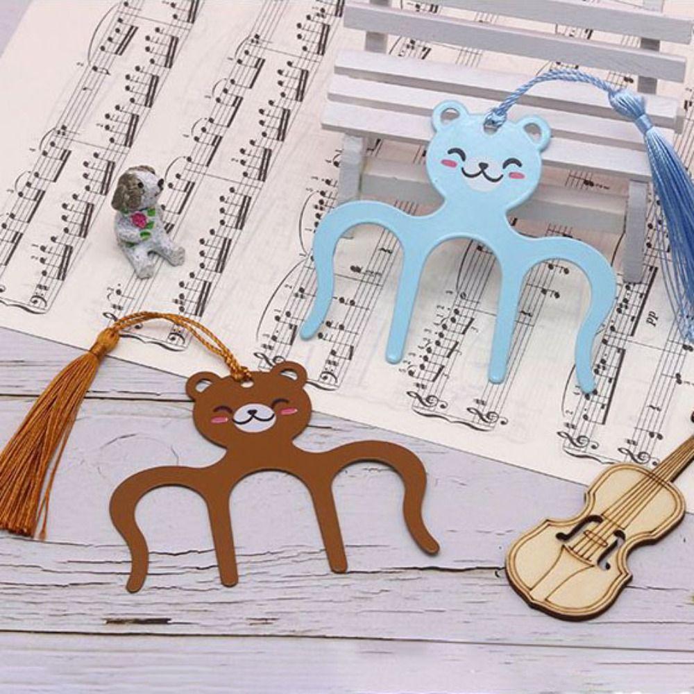 Hollowing Out Song Book Clips Metal Music Note Clips High-quality Page Holder  Newspapers