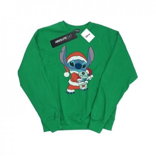 Disney Womens/Ladies Lilo And Stitch Stitch Christmas Sweatshirt