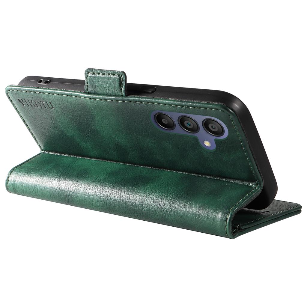 YIKATU YK-007 Pro Samsung Galaxy A17/A26 5G/A16 5G/A16 4G Pouzdro Boční přezka PU kůže Kryt na telefon Textura liči