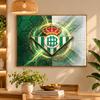 5D Diamond Painting Real Betis Football DIY Full Drill Diamond Art Kit Home Decoration
