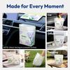 Disposable Car Garbage Bin Bags, Vomit Trash Bags Made with Recycled HDPE for Boat, Plane, Travel, Camping, Bedroom, Study Room, Office and Car, 20