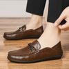 Mens Dress Shoes Men's  Leather  Skin Shoes for Men Elegant Casual Business Luxury Social Male Shoe