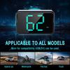 XMSJ Universal HUD Digital Speedometer GPS Head Up Display Digital  Plug and Play for All Car Plug and Play With Suction Cup