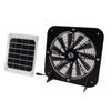 Solar Exhaust Fan 100W Solar Panel with 13.5inch Fan Waterproof Solar Panel Cooling Fan Ventilation