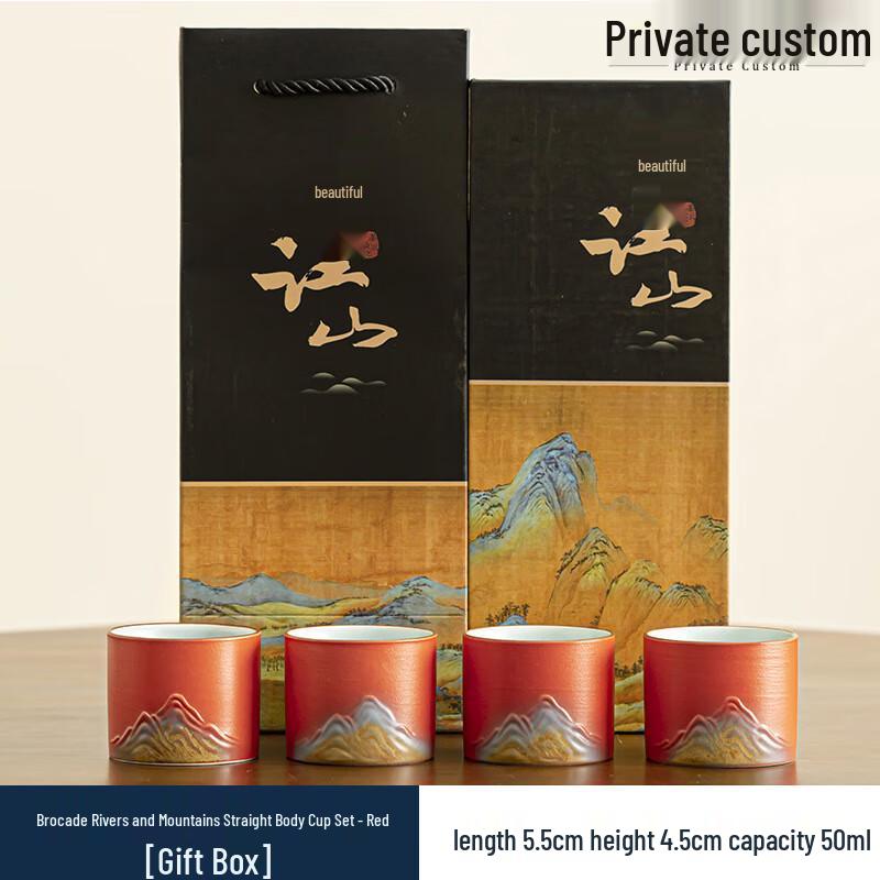 Forbidden City Imperial Tea Set - Brocade Landscape Design