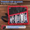 1pc Tool Set, Multi-functional Mini Ratchet Wrench, Labor-saving Double-Headed Wrench, Suitable for Car Repair, Bicycle Repair, Machine Repair