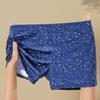 Men Boxer Underwear Elastic High Waist Floral Print Shorts Briefs