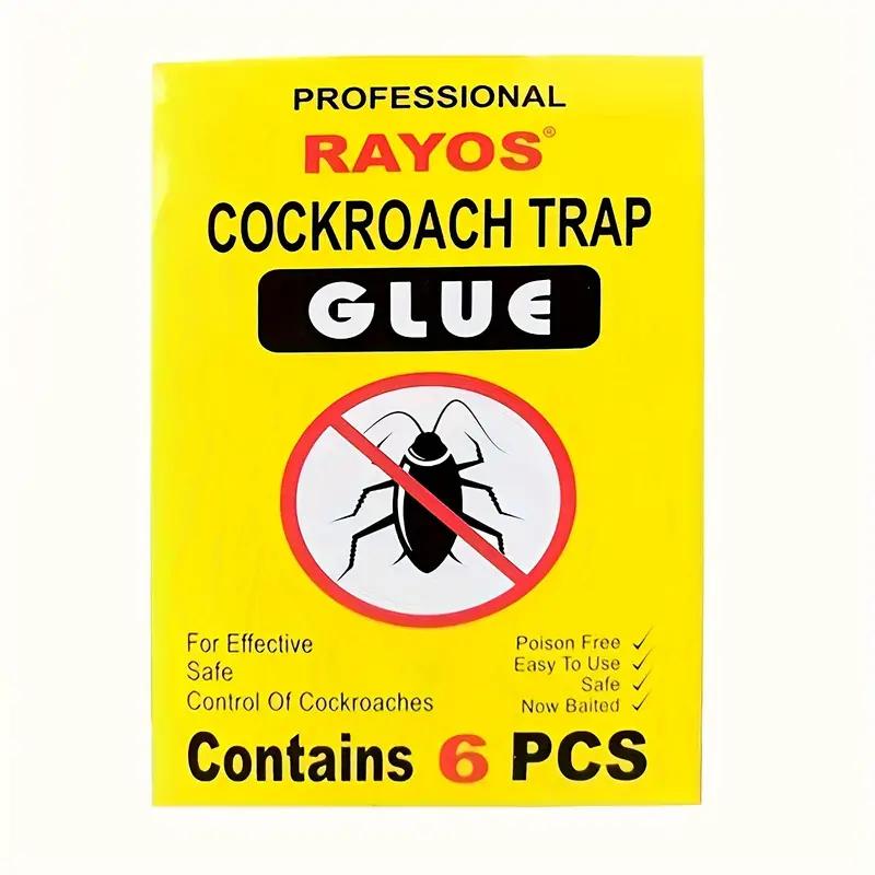 1PCS Powerful Cockroach Fly Trap Stickers - Strong Adhesive, No Electricity Needed, Indoor Pest Control