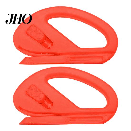Secure Storage Paper Trimmer 1/2Pcs Safety Cutter Tool Film Hidden Blade Wrapping Easy Sliding Packaging Roll Safe To Use
