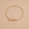 Koai Citrin 18 Karat Gold Geburtsstein Armband für Damen Armband, Vergoldet,