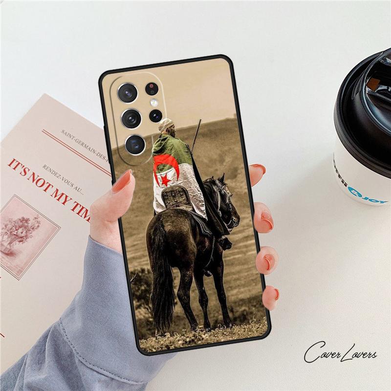 Algeria Flag phone case For Samsung Galaxy S24 S25 S23 S22 Ultra Note 10 20 Plus S20 S21 FE Cover