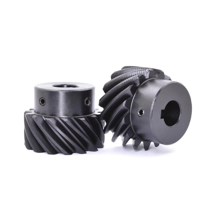 1M 13/15/20/26/30 Teeth Steel Helical Gear DIY Motor Staggered Gear 6-15mm