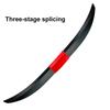 Universal Car Trunk Spoiler Wing Adjustable Tail Spoiler Lip Carbon Fiber Adhesive Anti-Aging Auto Styling Exterior Decoration
