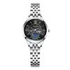 FOCE 34mm Women's Moonphase Metal Watch FM7603LM-BK