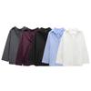 Kaslead New Arrival Women's Clothing Fashion Style Fashion Minimalist Back Pleated Loose Shirt 3067118