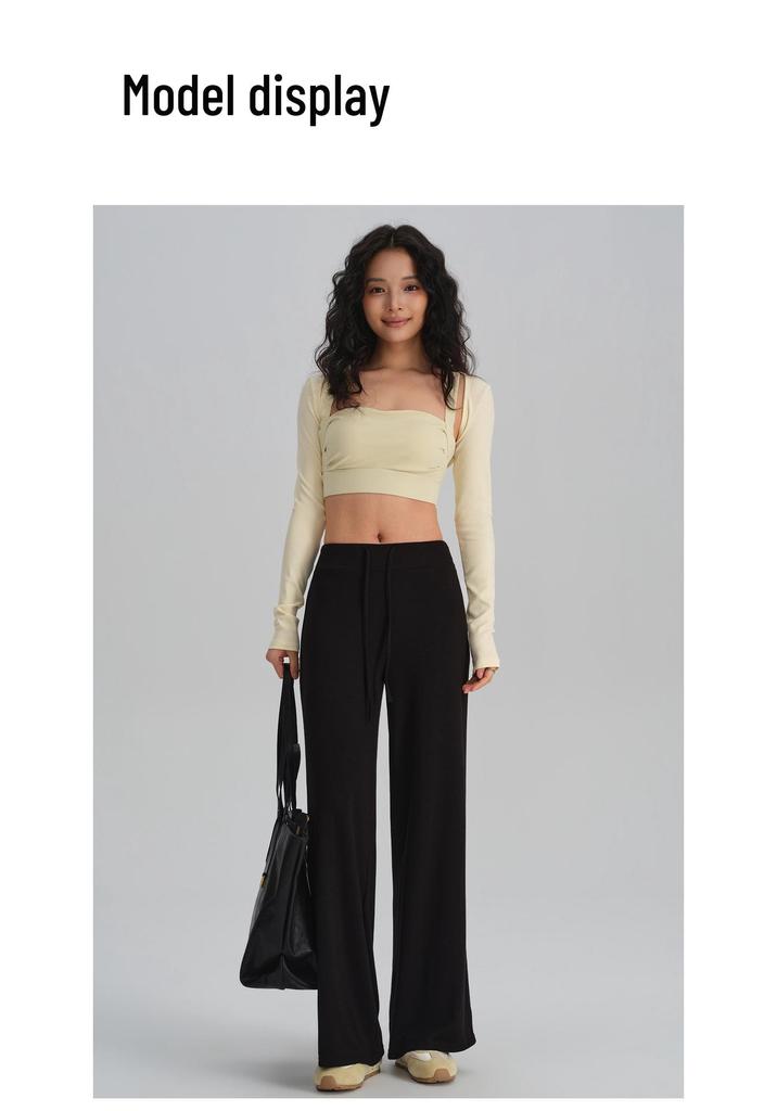 2026 Spring/Summer Women's Tall Wide-Leg Yoga & Fitness Pants