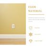 2 Rolls Wall Corner Trim Flexible Peel and Stick Foam Molding Trim Decorative Skirting Border Strip for Home Bathroom Kitchen