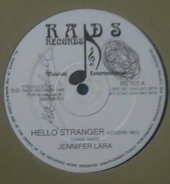 

12inch Record JENNIFER LARA - Hello Stranger RS707 Rads Records 1995 UK Reggae, Ska & Dub Used