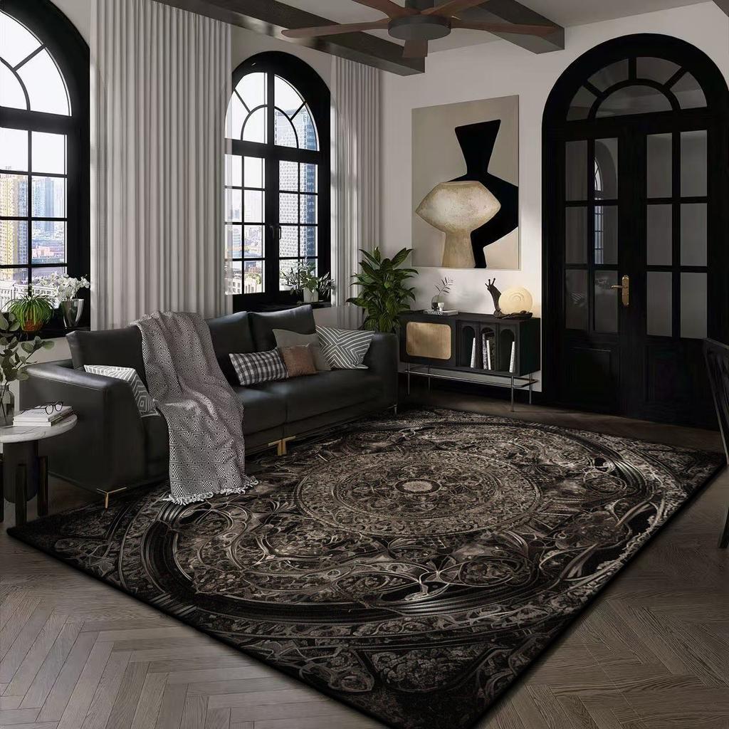 Large Living Room Carpet Modern Senior Office Lounge Rug Antiskid Room Decoration Home Mats Easy Cleaning Fluffy Customizable