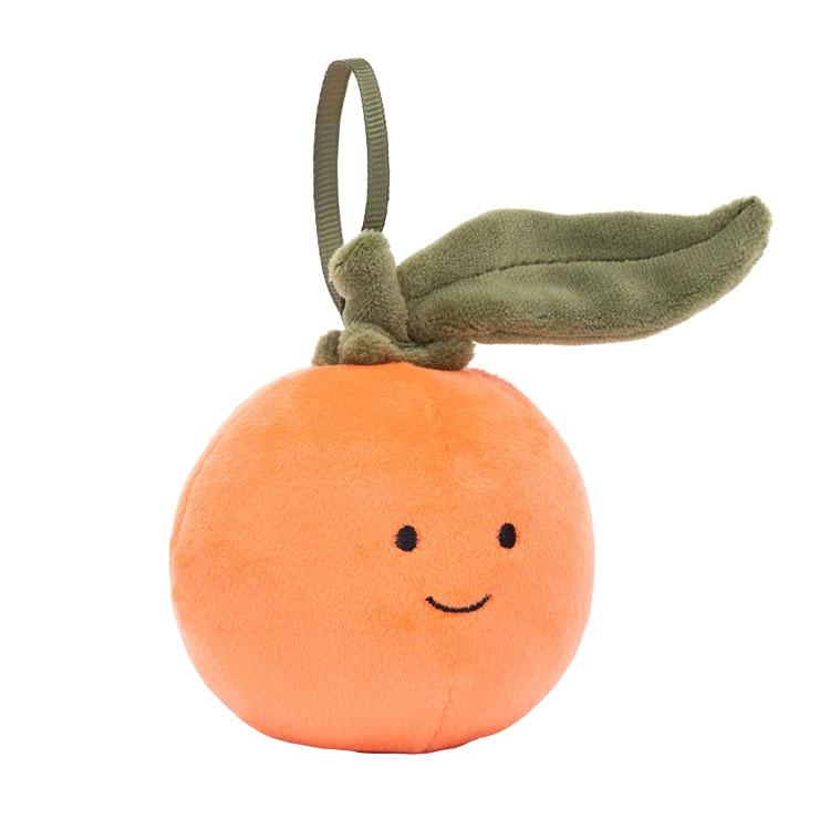 JELLYCAT Gourmet Collection Clementine Creative Doll Plush Pendant 7cm Height