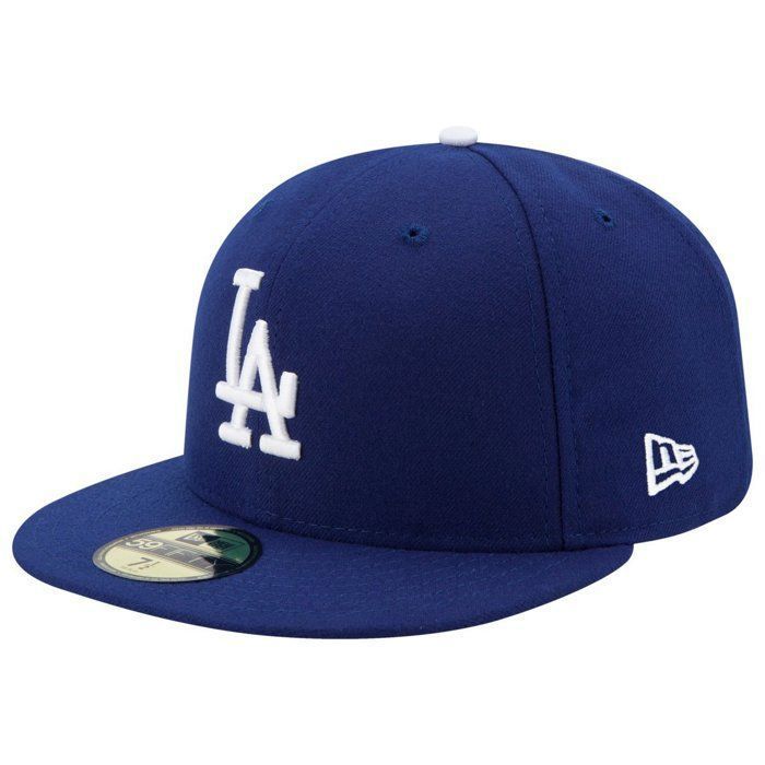 New Era 59Fifty AUTHENTIC ON-FIELD Los Angeles Dodgers Cap - Royal White - Men