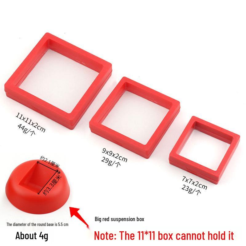 Transparent Anti-Oxidation Jewelry Storage Box for Earrings and Necklaces