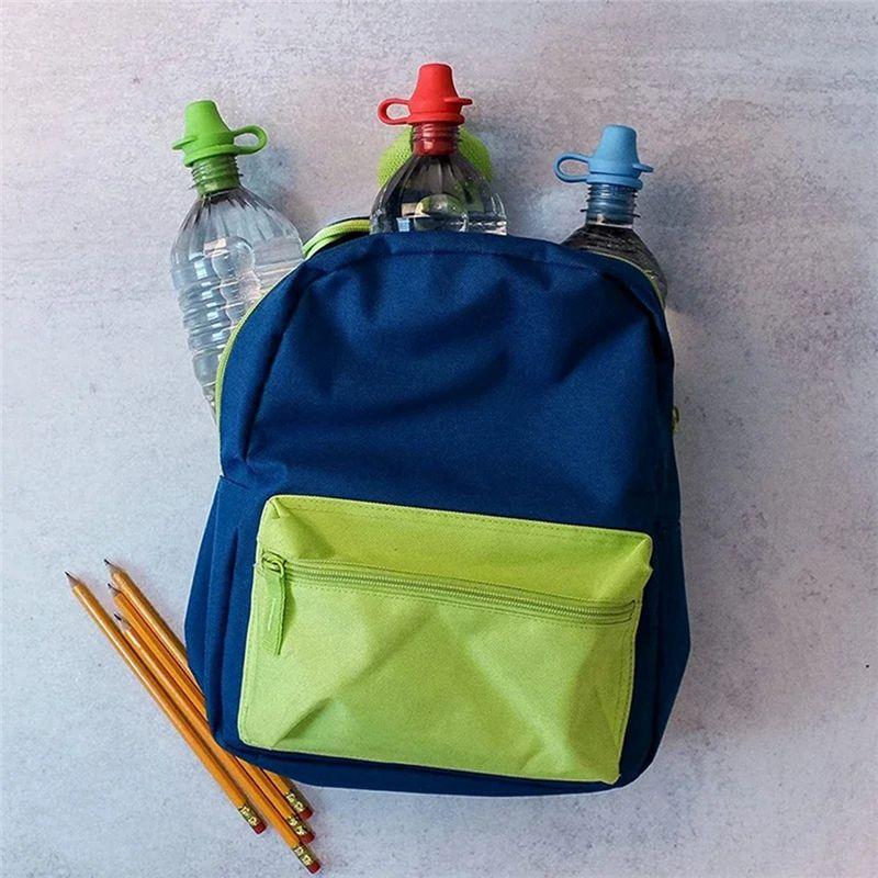 ABWR-10Pcs Portable No Spill Silicone Bottle Topper Spout Adapter With Water Leak Proof Bottle Bottle Topper Spout