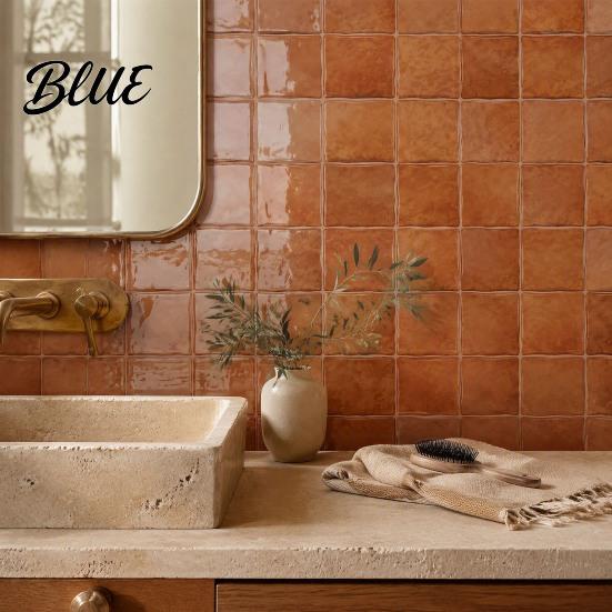 Retro Style Adhesive Wall Panels Square Checkered Tiles Stickers Self PET Panels Kitchen Backsplash Peel And Stick Easy Waterproof Oil-proof Decals