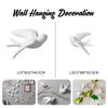 Creative Ceramic Birds Wall Hanging Pigeon Crafts Home Livingroom Sofa TV Background 3D Wall Murals Ornament Art Decor