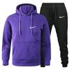 Herrenanzug Europäischer und amerikanischer Herrenanzug Sportpullover Fleece-Pullover Herren-Hoodie