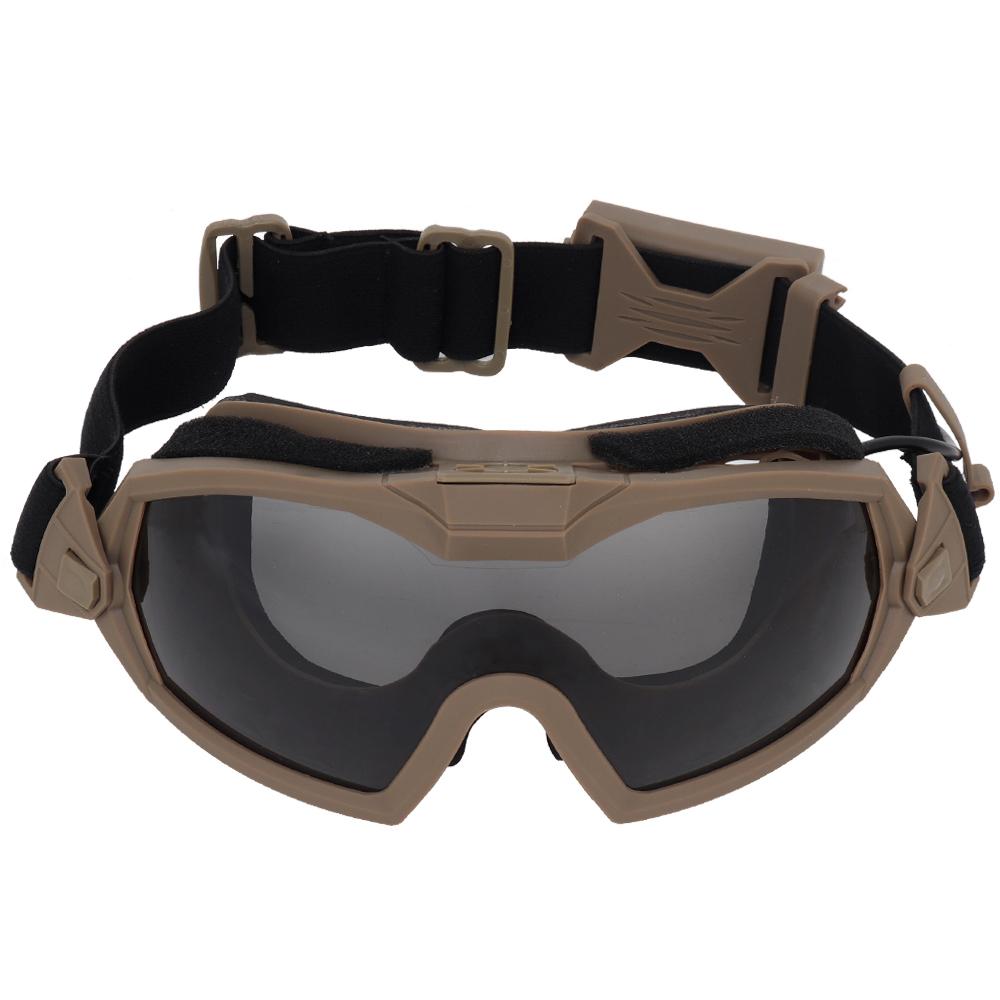 Taktiskās pretmiglas brilles Slēpošanai Airsoft CS