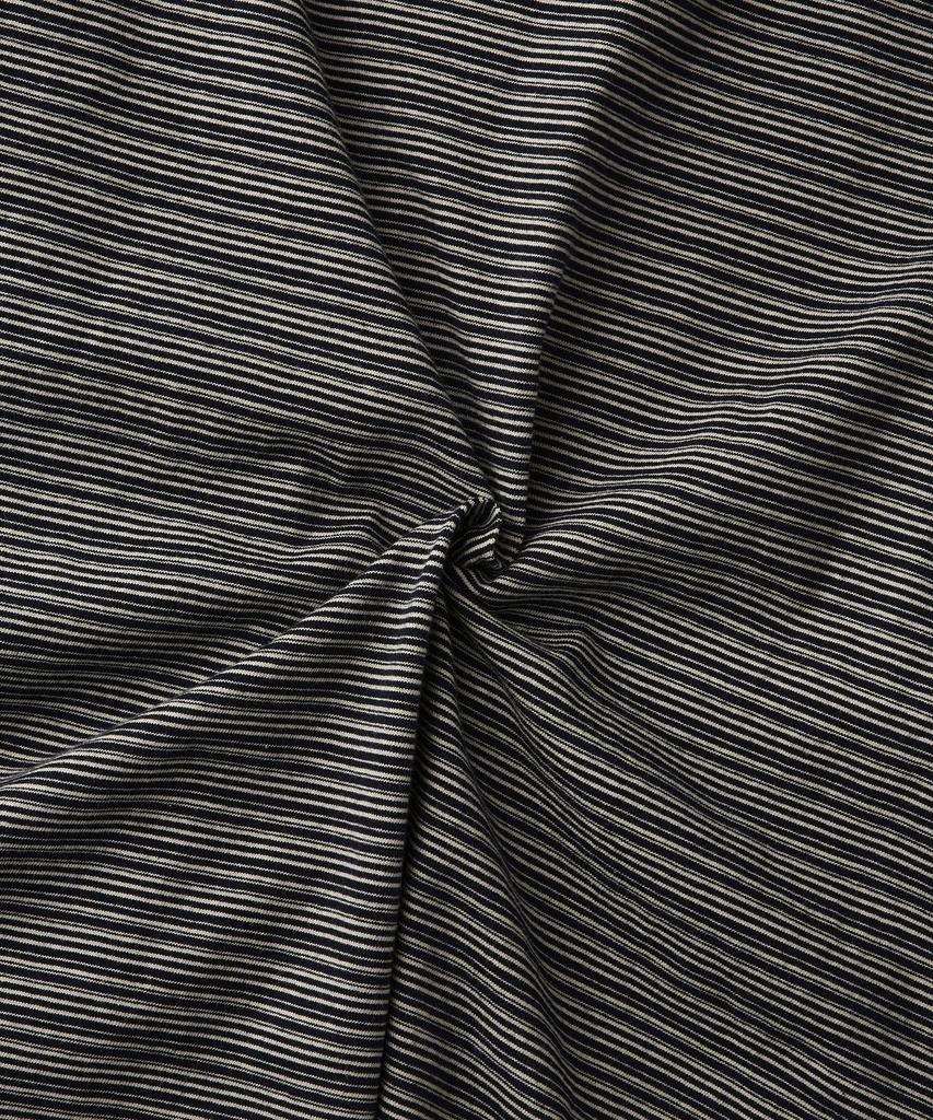 OUTSTANDING Thin Stripe Long Sleeve Tee_Navy/Ivory