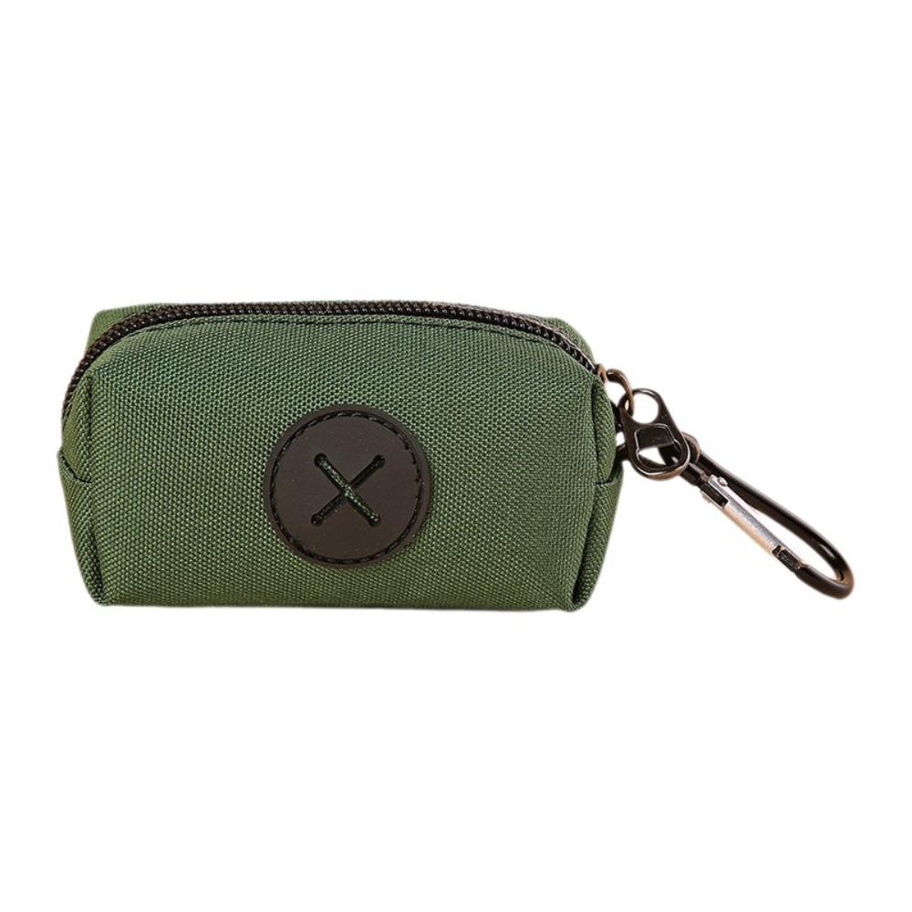with Carabiner Clip Dog Poop Bag Holder Portable Animal Waste Collection Pouch  Walking